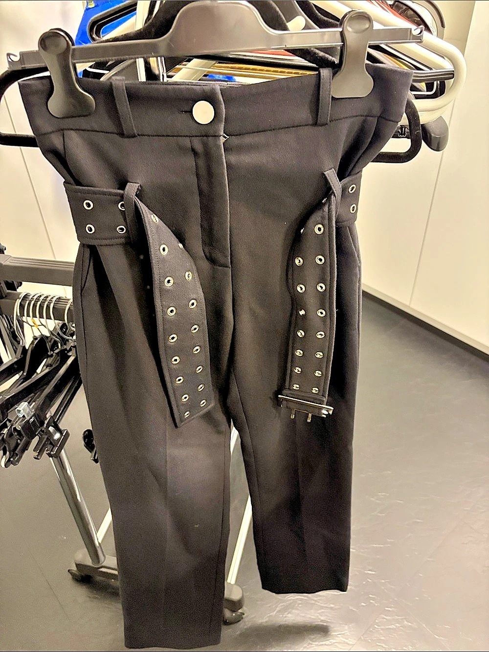 Altuzarra Black Straight Leg Pants Size 38 Like New
